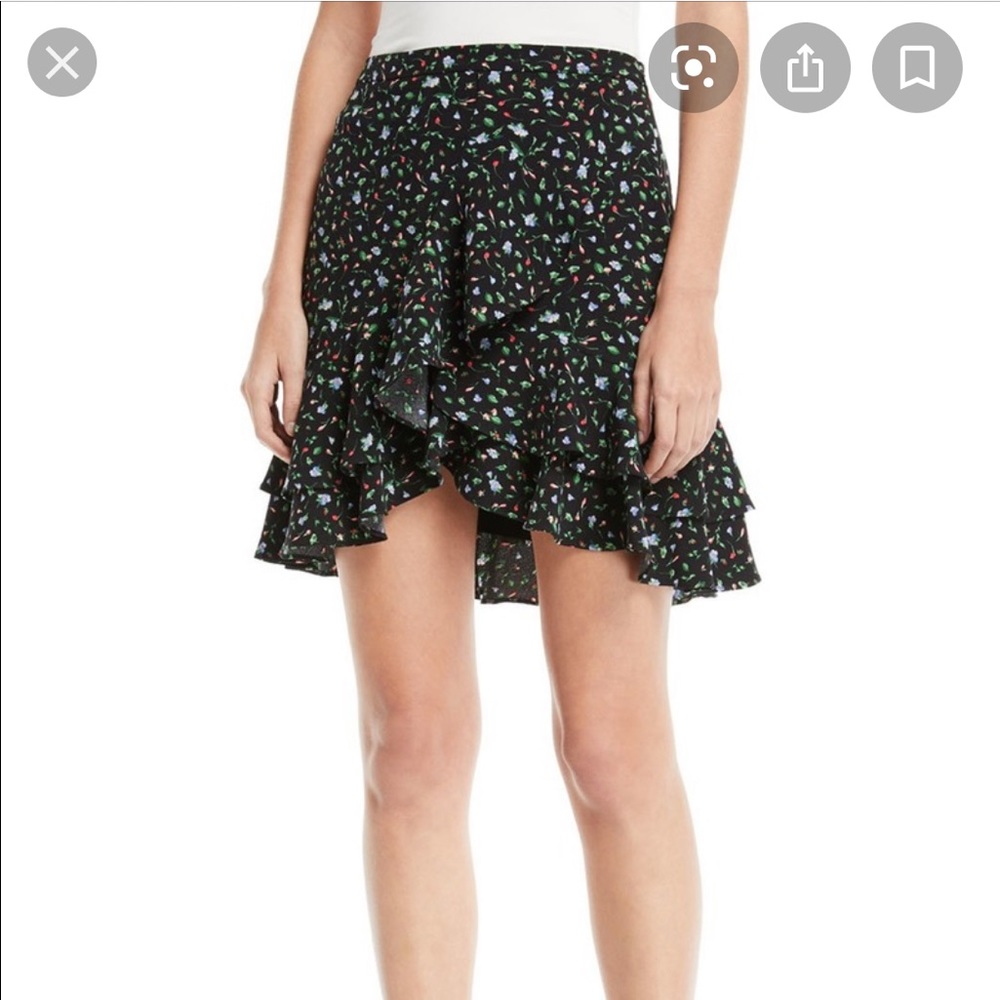 Club Monaco Ampey Floral Mini Skirt 00